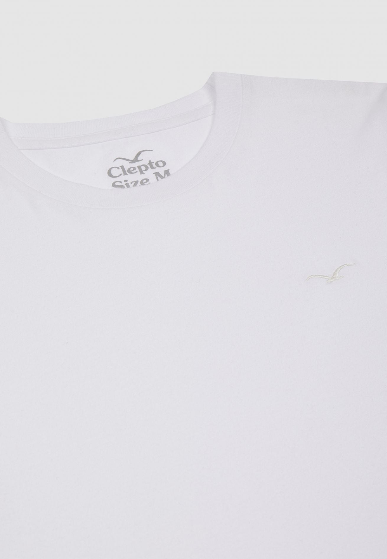 Cleptomanicx Ligull Regular Basic T-Shirt - White