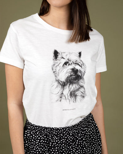 Wemoto Dog T-Shirt - white