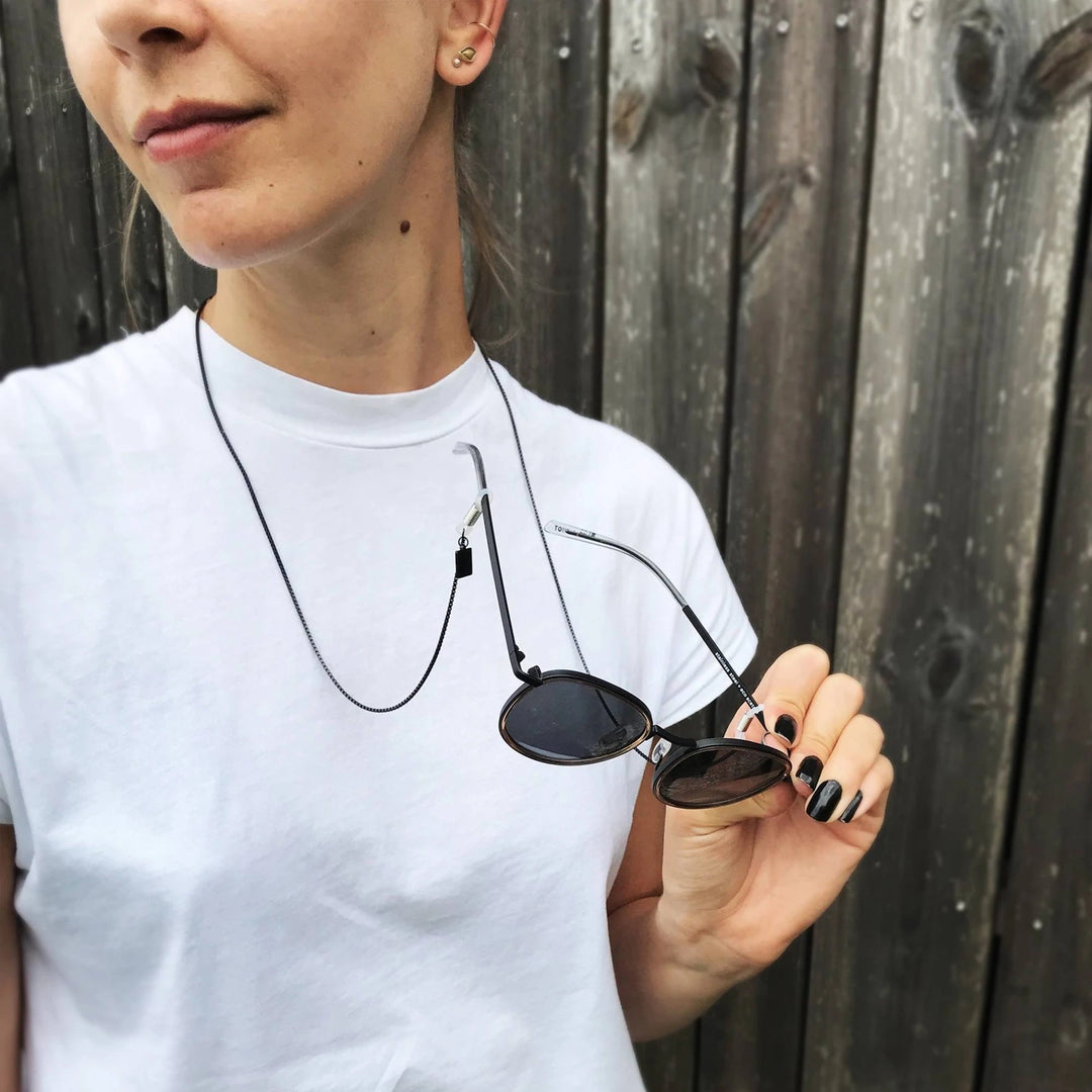 Take A Shot SONNENBRILLENKETTE IM VENEZIANER-STIL AUS EDELSTAHL