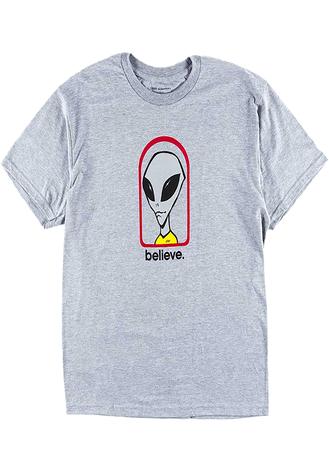 Alien Workshop Believe T-Shirt - heather grey