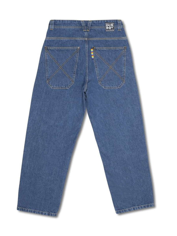 Homeboy x-tra BAGGY Jeans - Denim Washed Blue
