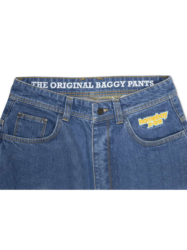 Homeboy x-tra BAGGY Jeans - Denim Washed Blue