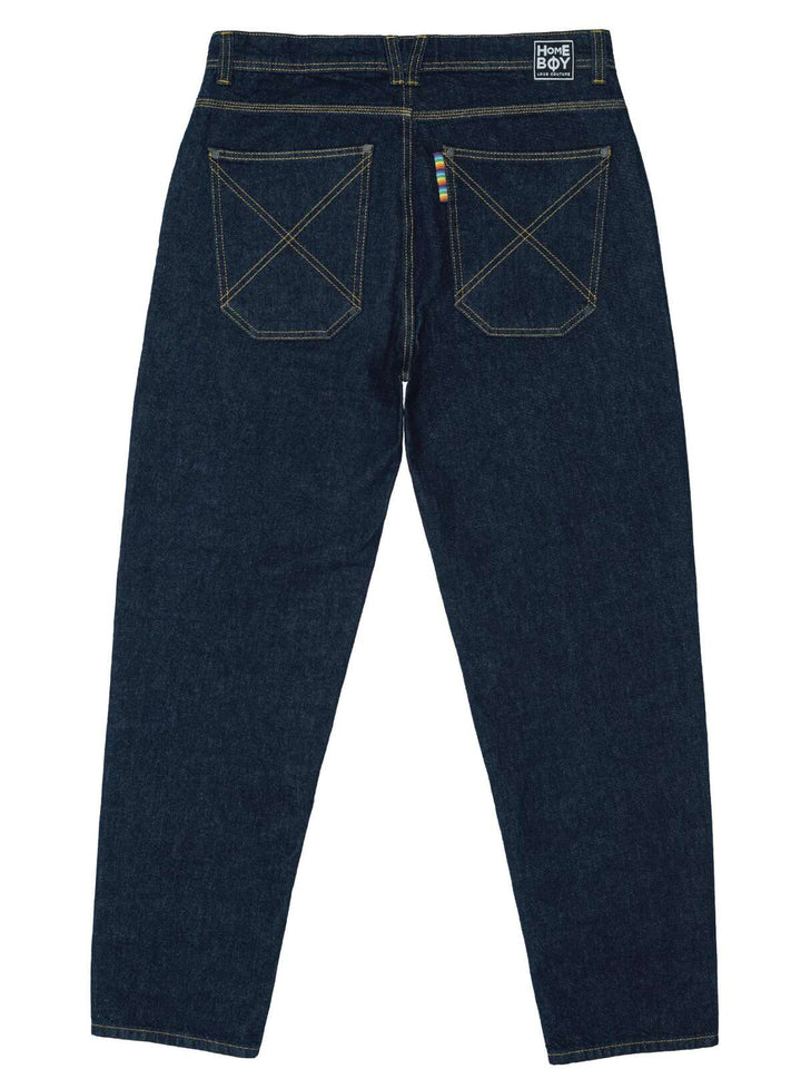 Homeboy x-tra LOOSE Flex Denim Jeans  - Indigo