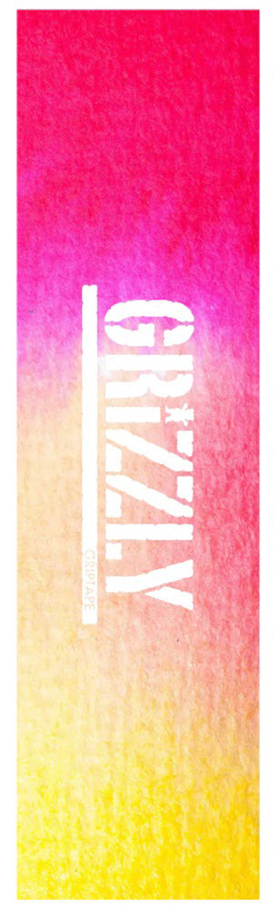 Grizzly Tie-Dye White Stamp #13 Griptape (9x33)