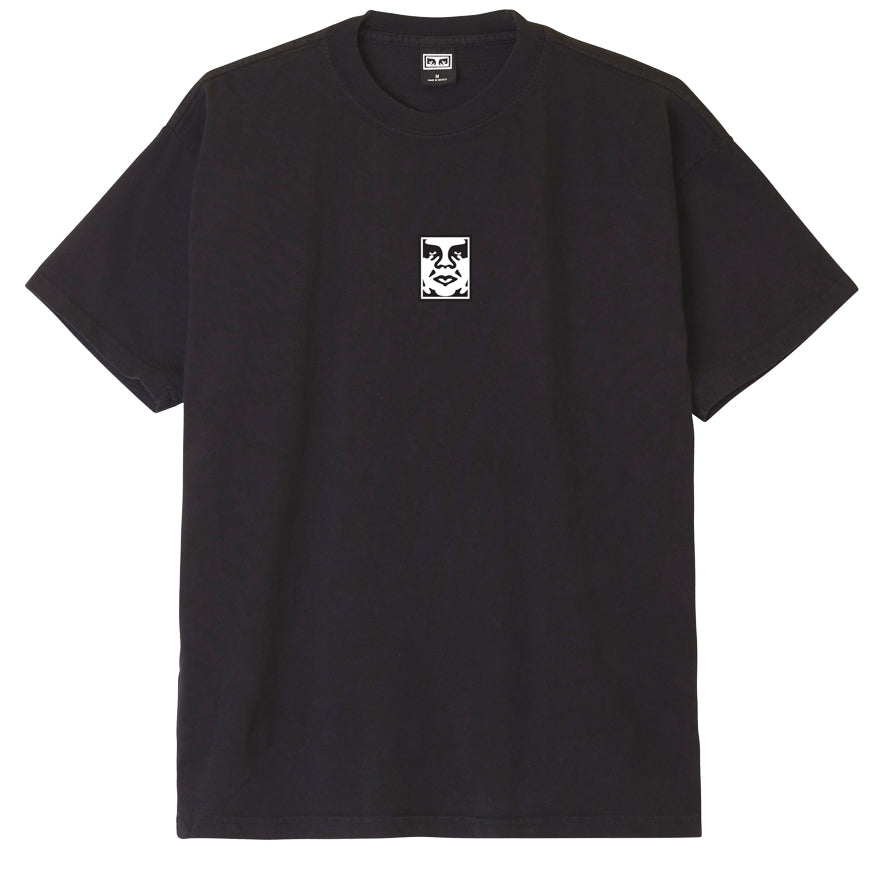 Obey Icon Heavyweight T-Shirt - Black