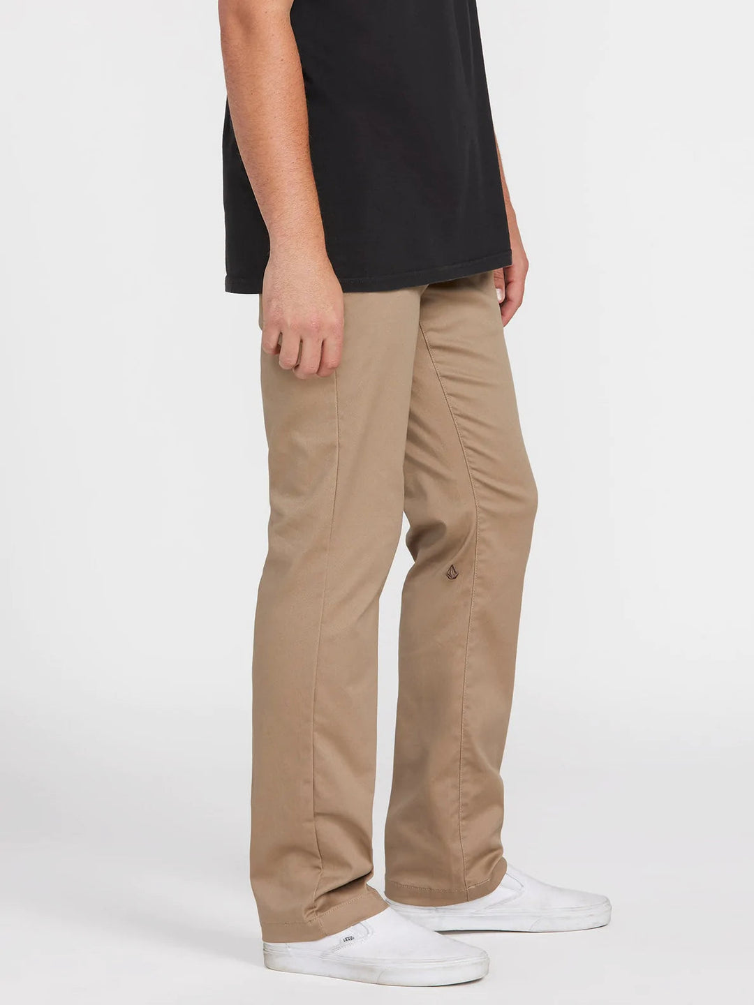 Volcom FRICKIN MODERN STRETCH CHINO Hose  TROUSERS - KHA KHAKI