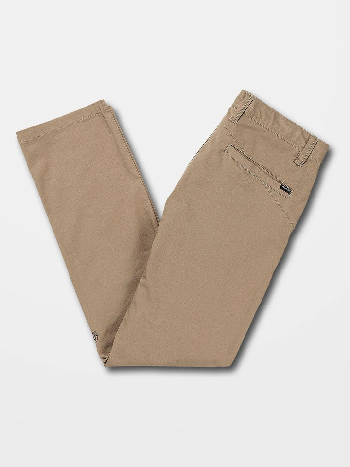 Volcom FRICKIN MODERN STRETCH CHINO Hose  TROUSERS - KHA KHAKI