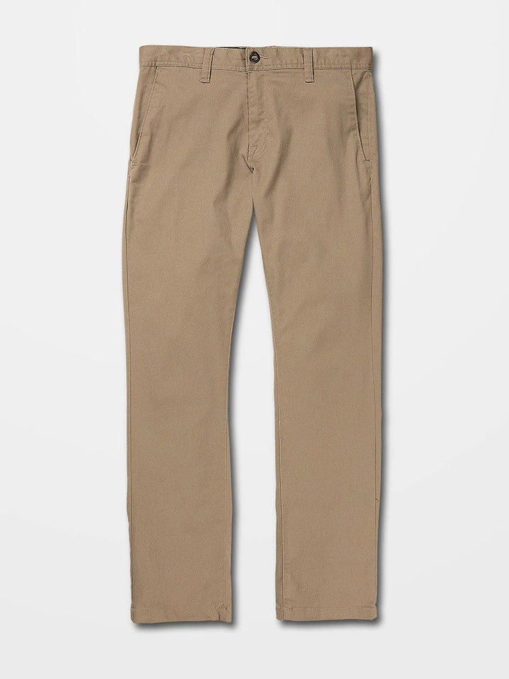 Volcom FRICKIN MODERN STRETCH CHINO Hose  TROUSERS - KHA KHAKI