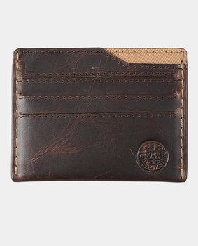 Ripcurl Texas RFID Sleeve Wallet - Brown