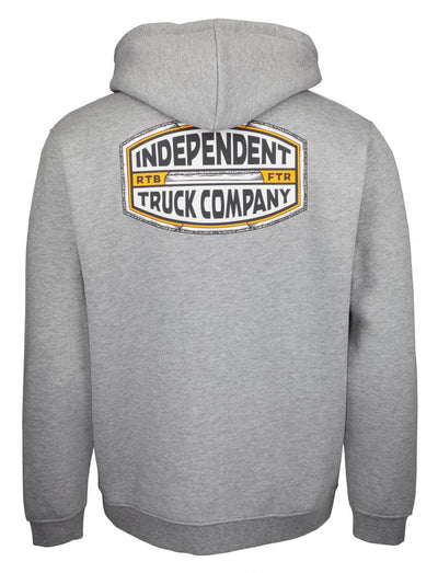Independent Zip Hood ITC Curb - dark heather