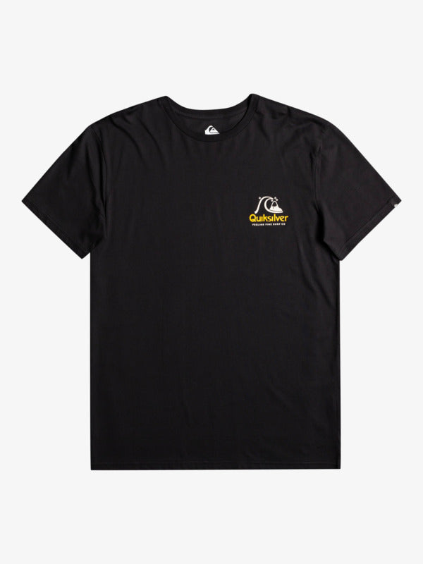 Quicksilver Tribal Fuzz T-Shirt - Black