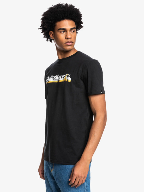 Quicksilver All Lined Up T-Shirt - Black