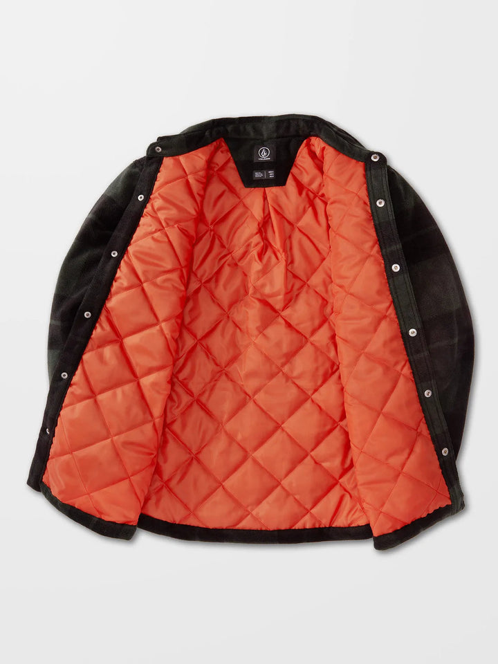 Volcom BOWERED FLEECE OVER-SHIRT - SCARAB