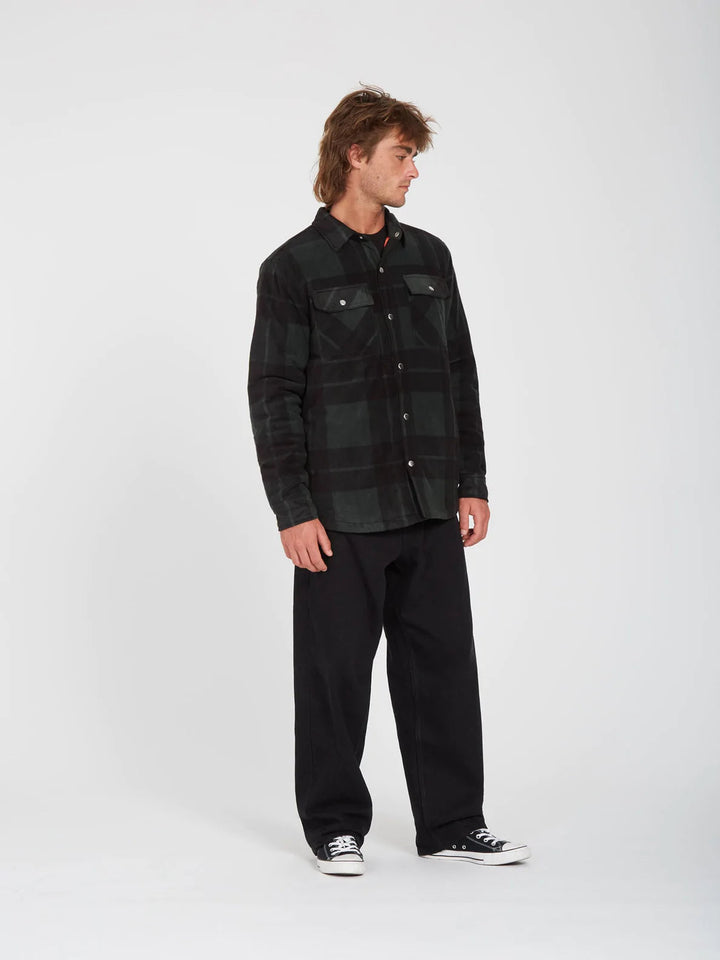 Volcom BOWERED FLEECE OVER-SHIRT - SCARAB