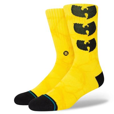 Stance ENTER THE WU CREW Socks - Yellow