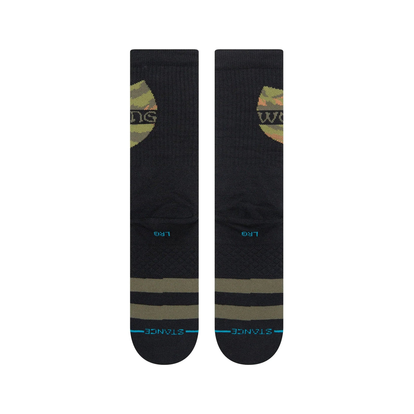 Stance CLAN IN DA FRONT CREW Socks - Black