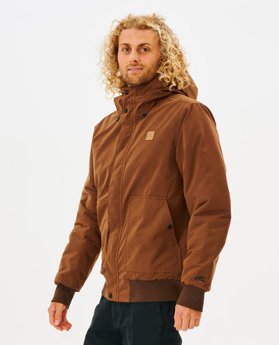 Ripcurl Anti Series One Shot Jacket - Dusted Chocolate