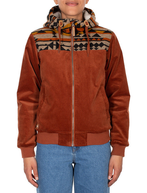 Iriedaily Indi Spice Jacket - red brown