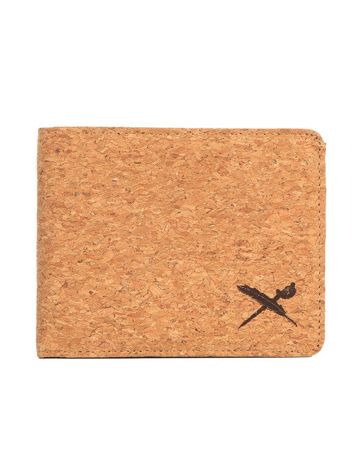 Iriedaily Cork Flag Wallet - light brown