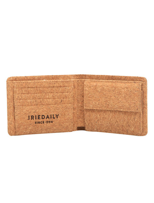 Iriedaily Cork Flag Wallet - light brown