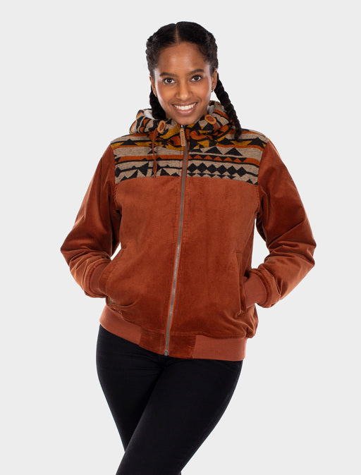 Iriedaily Indi Spice Jacket - red brown
