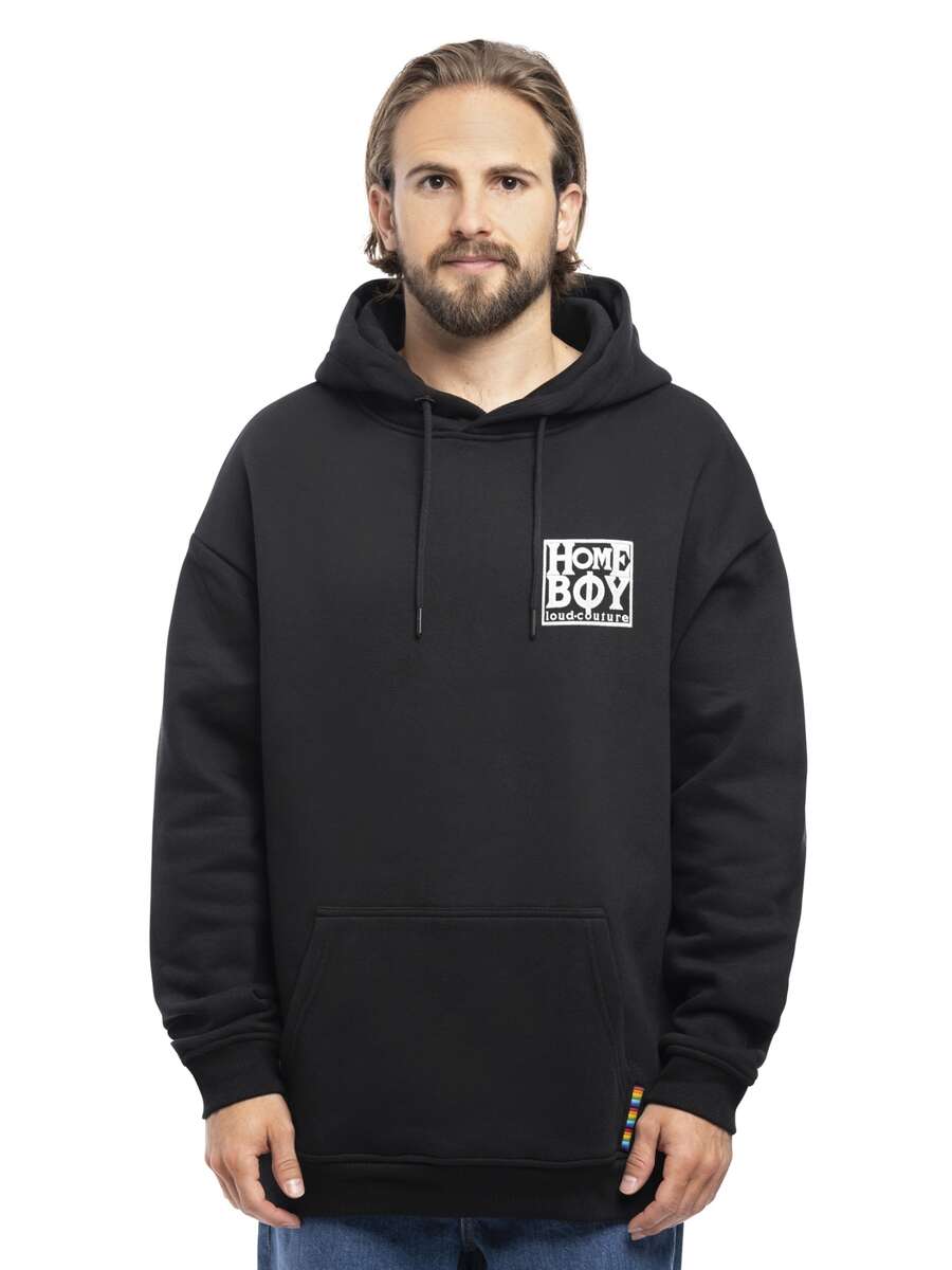 Homeboy Oversize Old School Hood - Black