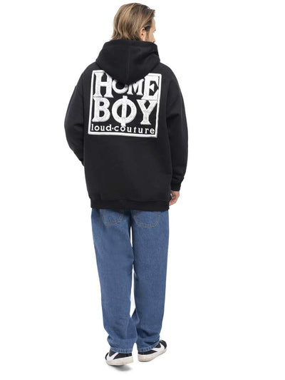 Homeboy Oversize Old School Hood - Black