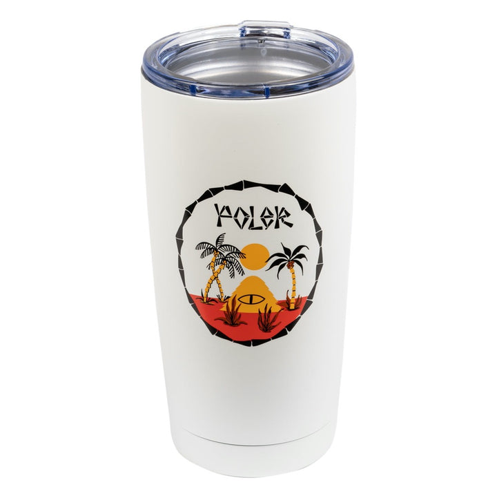 Poler 20 Oz Tumbler - White
