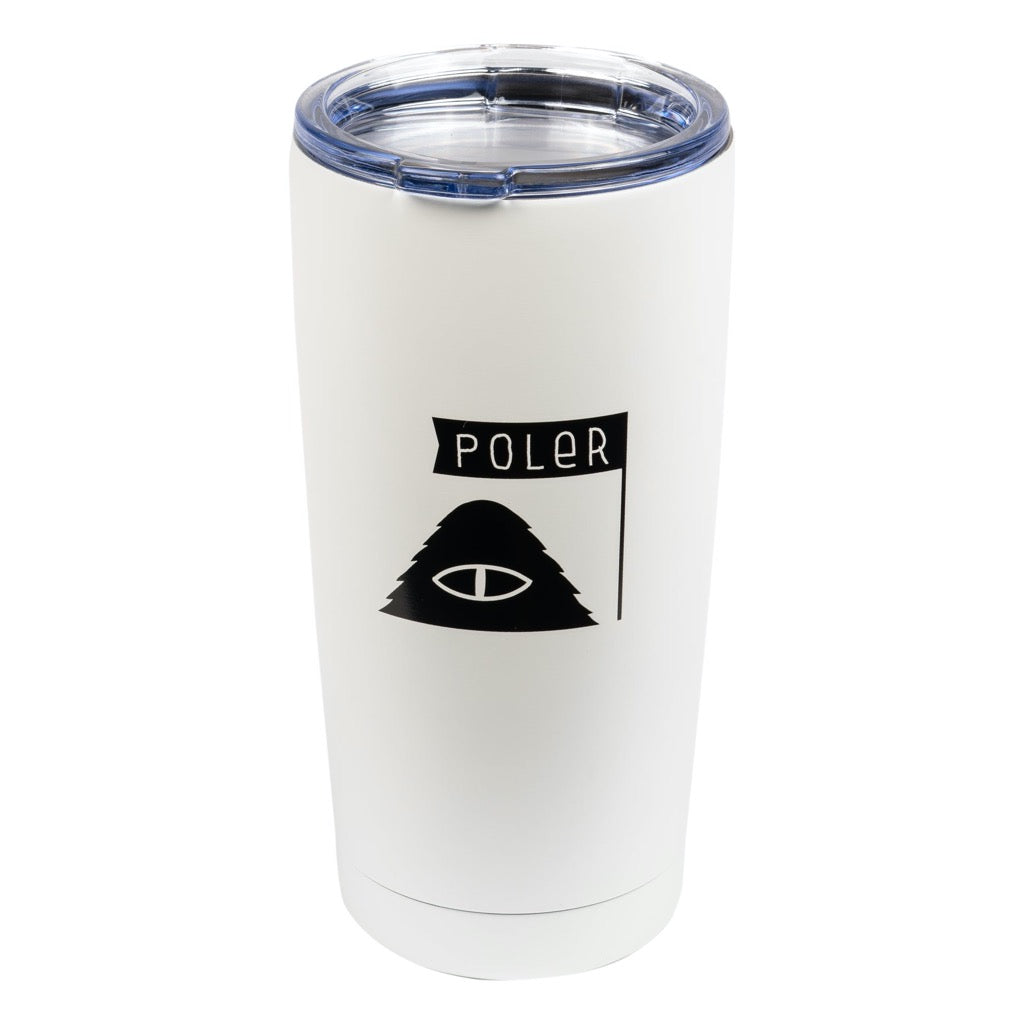 Poler 20 Oz Tumbler - White