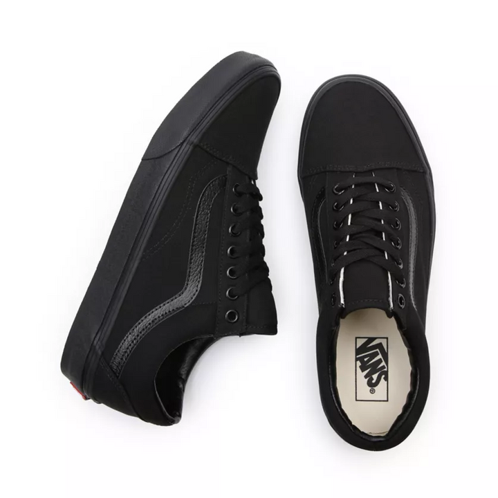 Vans Old Skool Classic CANVAS Stoff - black / black
