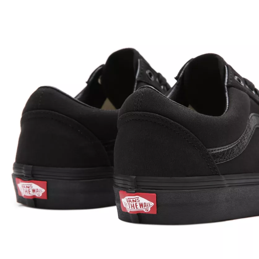 Vans Old Skool Classic CANVAS Stoff - black / black