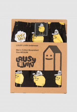 Lousy Living boxer shorts - Lemon
