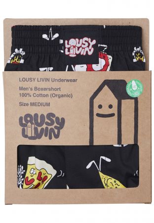 Lousy Livin CLEPTOMANICX Boxershort - Pizza
