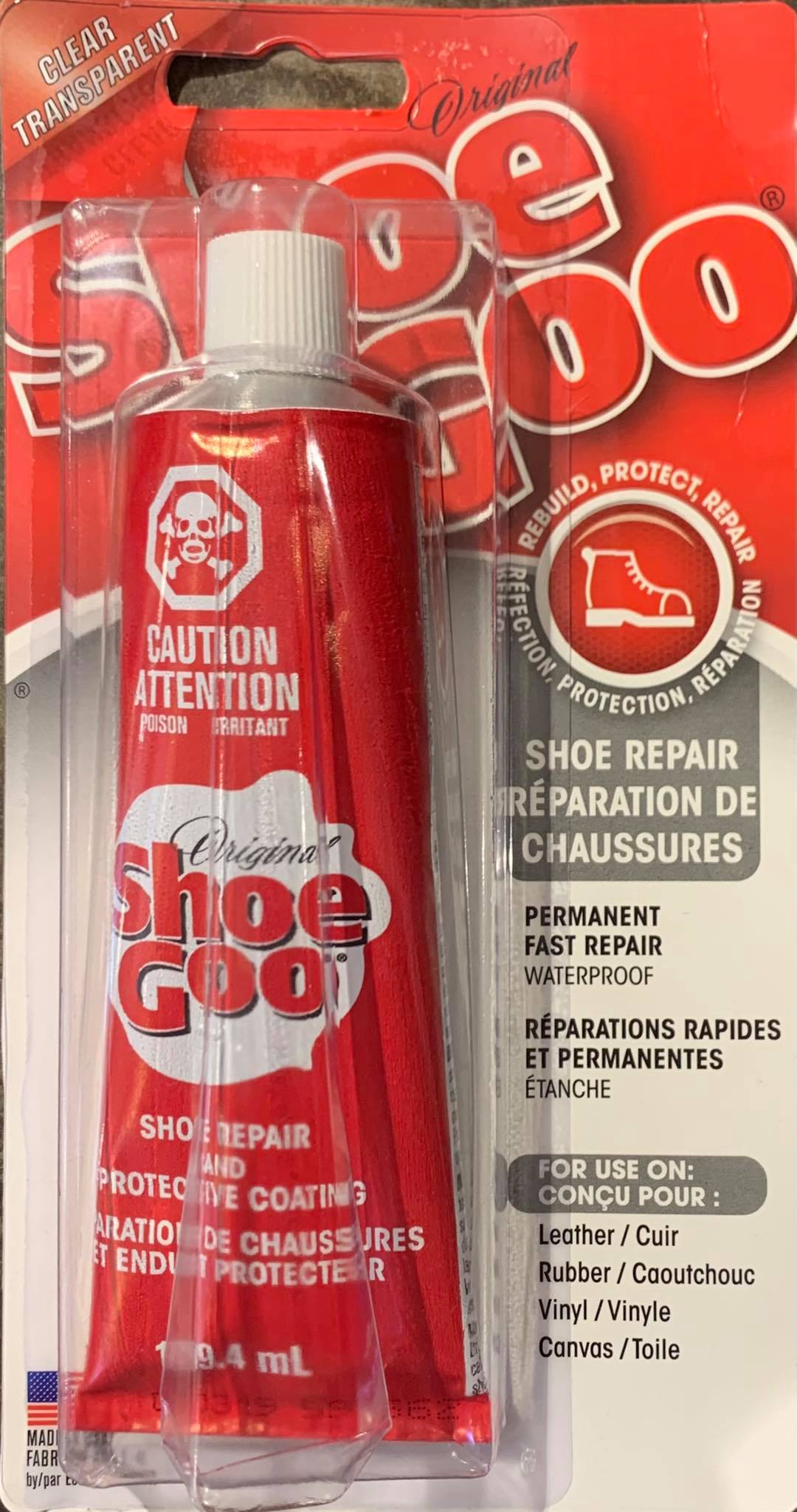 Shoe Goo shoe glue clear 109.4ml
