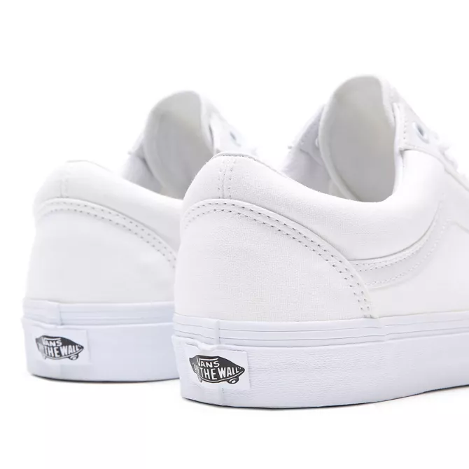 Vans Old Skool Stoff Schuh - true white