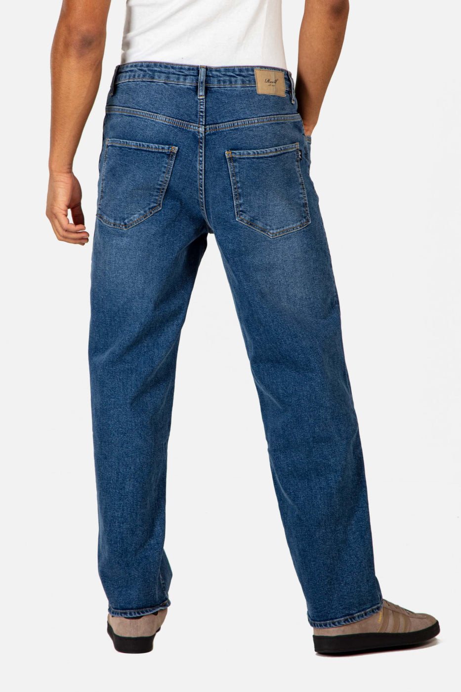 Reell Solid Jeans - Retro Mid Blue
