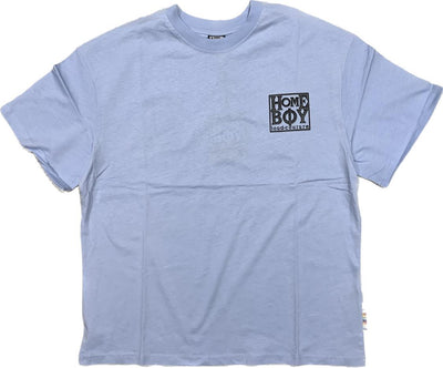 Homeboy Old School T-Shirt - Pool Blue