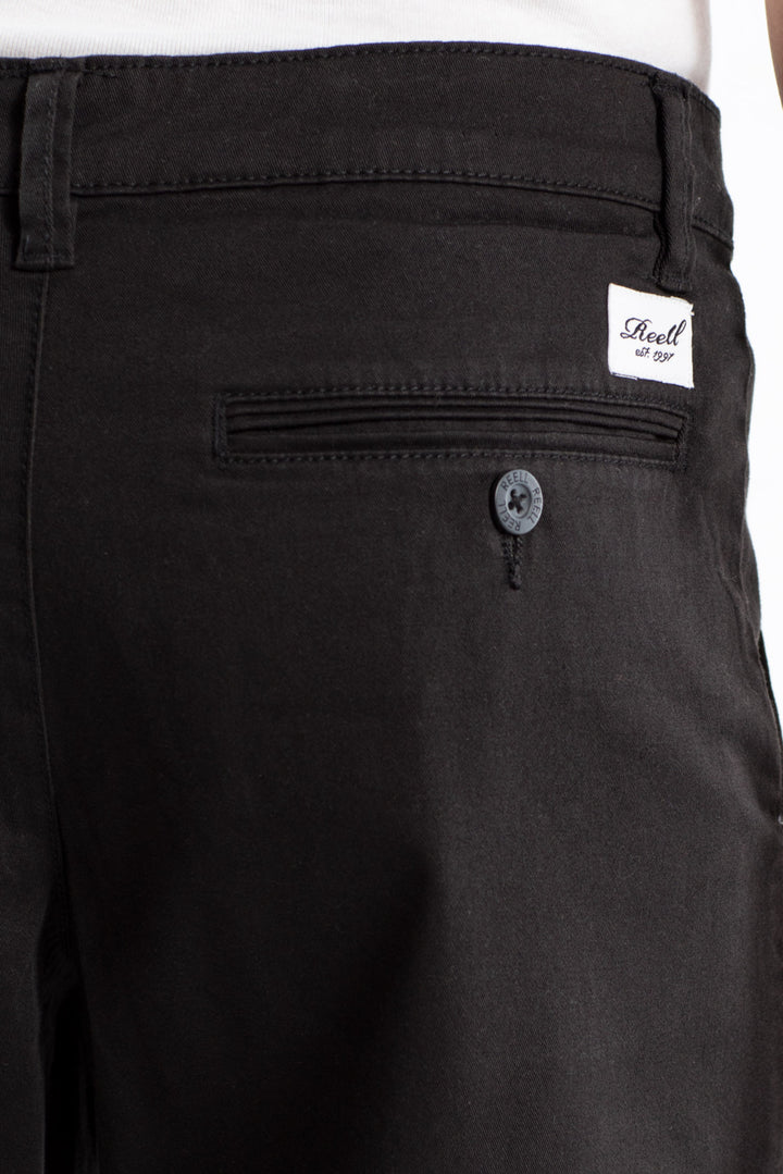 Reell Flex Grip Chino Short - Black
