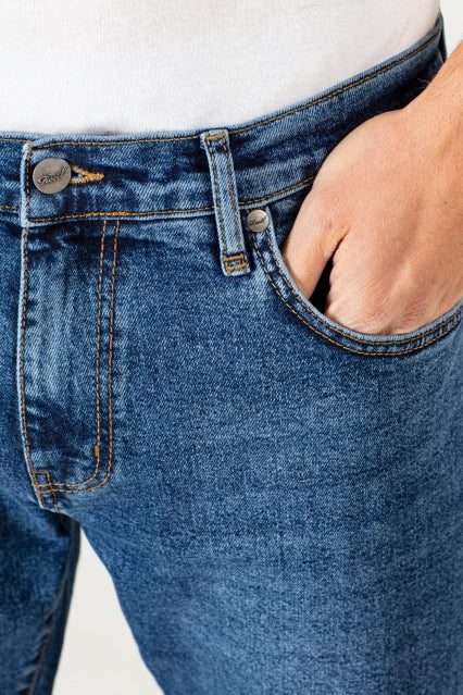 Reell Barfly Jeans - retro mid blue