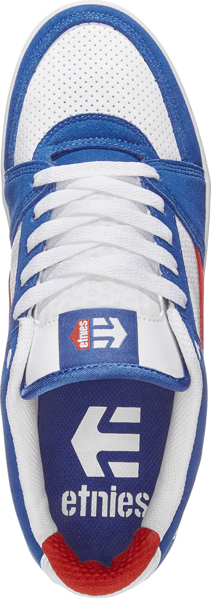 Etnies Mc Rap Lo Shoe - Blue/Red/White