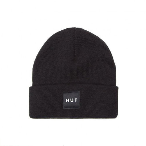 HUF Box Logo Beanie - black (one size)