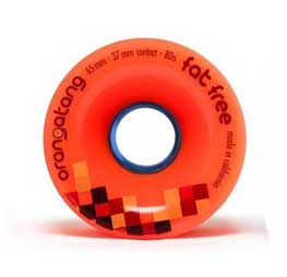 Orangatang Fat Free Wheels 65MM - orange