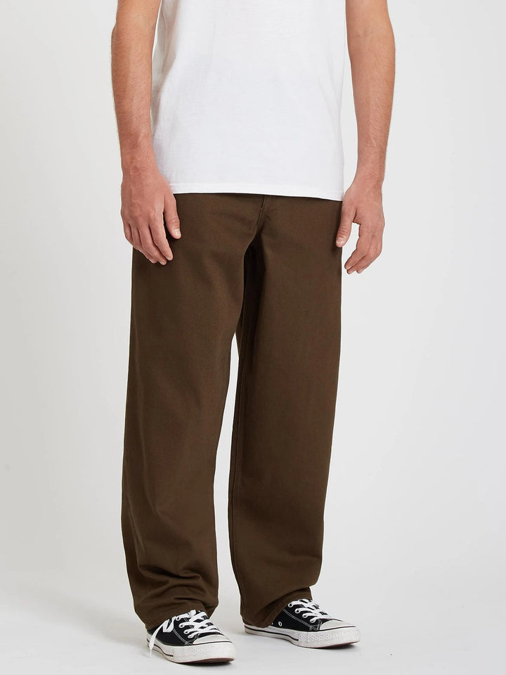 Volcom Billow Plus Denim Jeans  - wren Braun