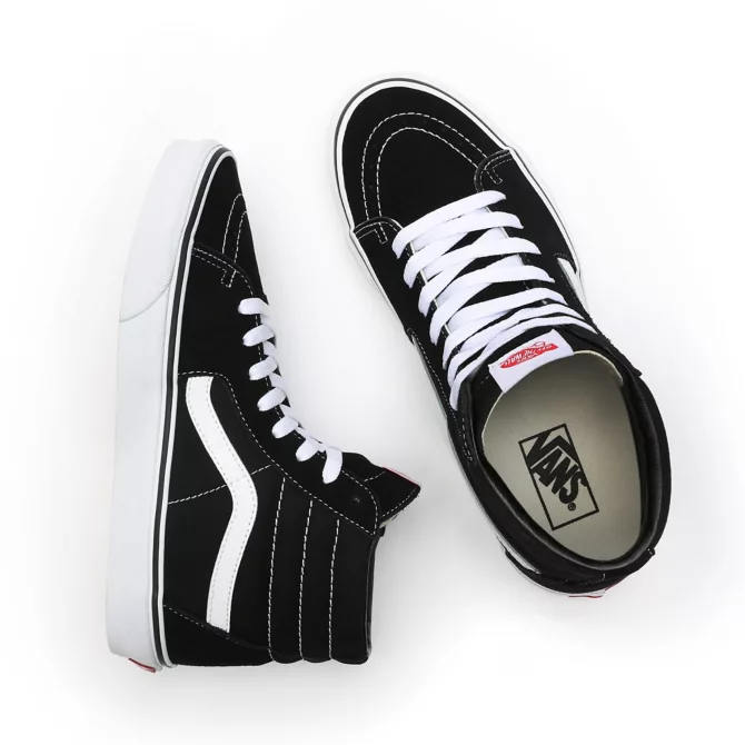 Vans Sk8-Hi - black/black/white