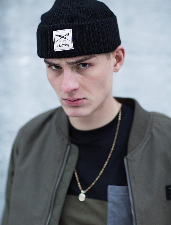 Iriedaily Smurpher Heavy Beanie - black