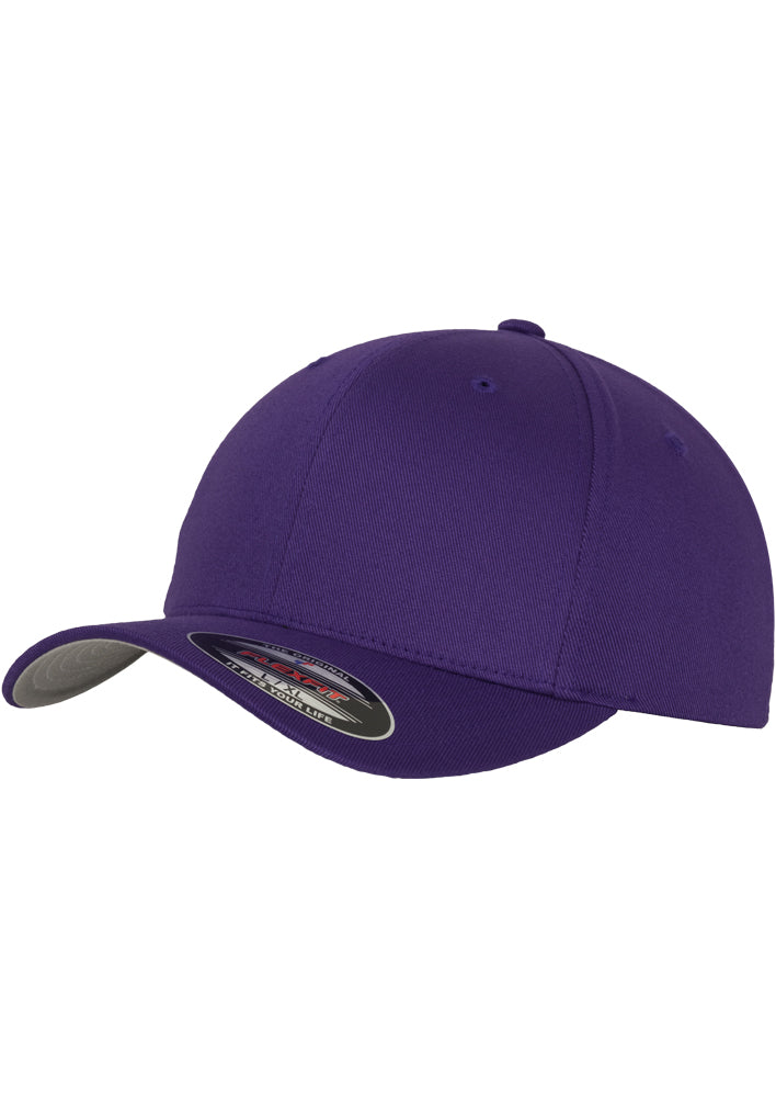 Flexfit Wooly Combed 6277 Cap - Purple