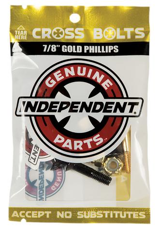 Independent Mounting Kits 7/8" Cross - Black/Gold
