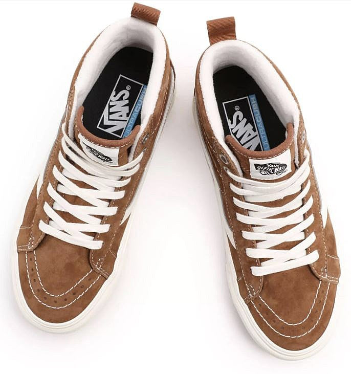 Vans SK8-Hi MTE 1 Shoe - (suede) dachshund brown Shoe 