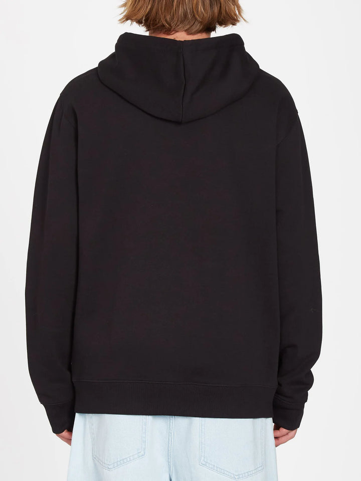 Volcom V ENTERTAINMENT KAPUZENPULLOVER - BLACK (BLK)