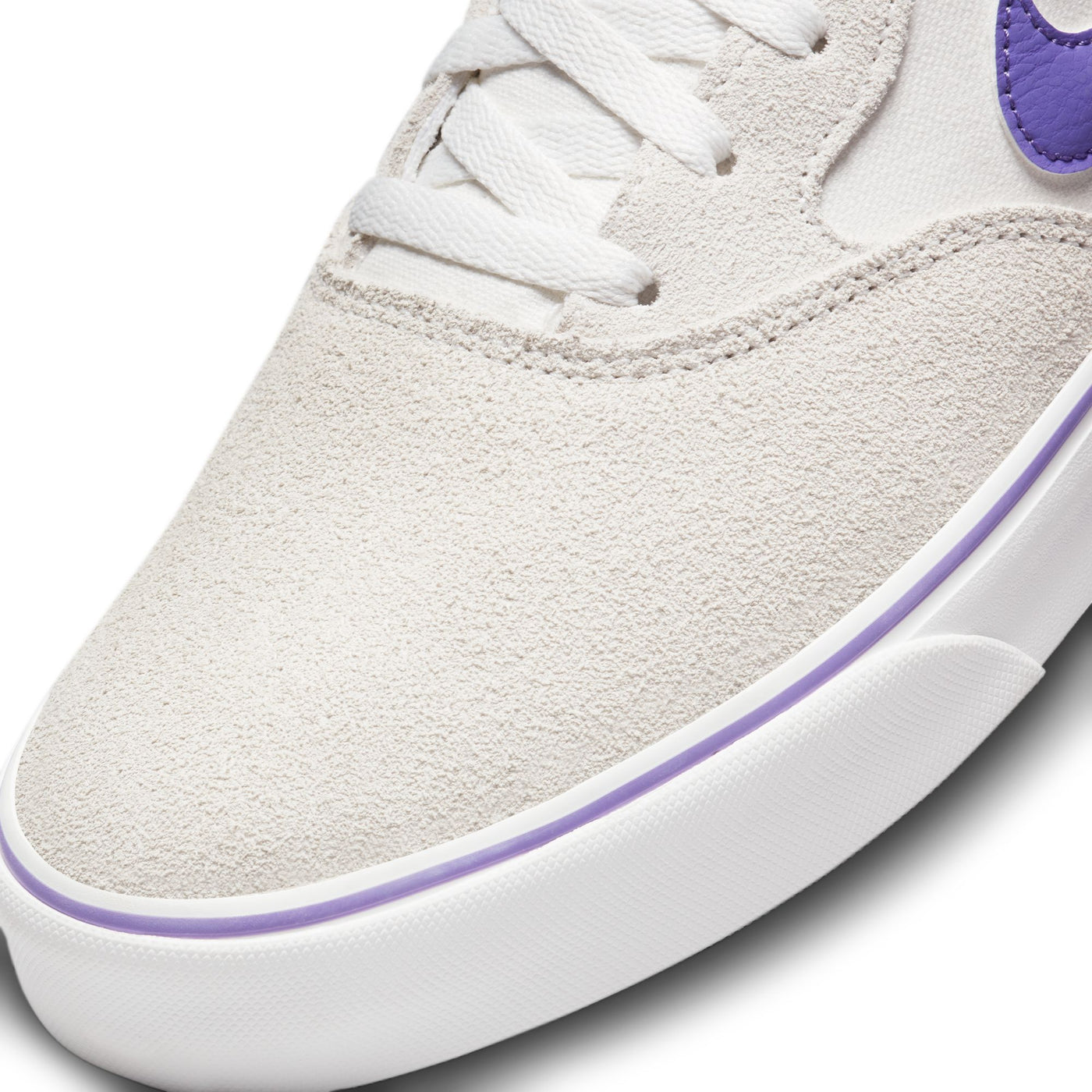 Nike SB 3493 Chron 2 Shoe - Summit White/Summit White/Sanddrift/Action Grape